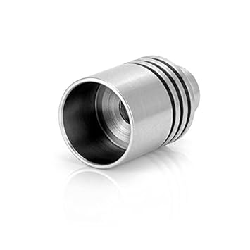 DIY-24H - Driptip 510 Anschluss Heatsink für Verdampfer aus Edelstahl Mundstück Heat Sink Drip Tip