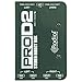 Radial ProD2 Passive 2 Channel Instrument Direct Box Passive Stereo DI with Isolation Transformer, 15dB Pad and Lift Switch with Senor Microphone Cable and Instrument Cable