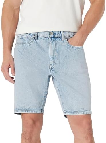 Full Blue Big Mens Denim 5 Pocket Short (70) at Amazon Men's