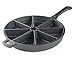 +Iron Cornbread Wedge Pan Cast Iron Pre-Seasoned