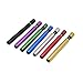 JCXCO Metal Cigarette Smoking Pipes Tobacco Smoking Pipe Accessories Snuff Snorter 3PCS