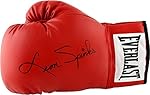 Leon Spinks Autographed Red Everlast Boxing Glove - Fanatics Authentic Certified - Autographed Boxing Gloves