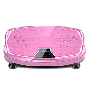 H-XH Vibration Exercise Machine,Vibration Plate 150kg,Vibration Fitness Trainer For Weight Loss & Blood Circulation 120 Speed Levels(Size:50 * 34 * 12CM,Color:02)
