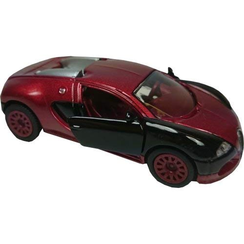 SIKU Bugatti EB 16.4 Veyron - Metallic Red and Black (B)