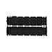 Coolayoung Pack of 4 Handlebar Grips, 4.7inch / 12cm Rubber Hand bar End Grip for MTB BMX Road Mountain Bike Bicycle Scooter
