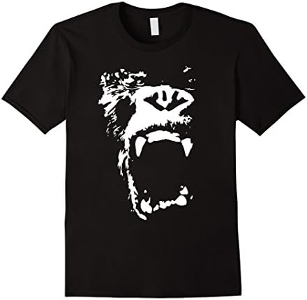 Mens Gorilla Silverback T-Shirt XL Black