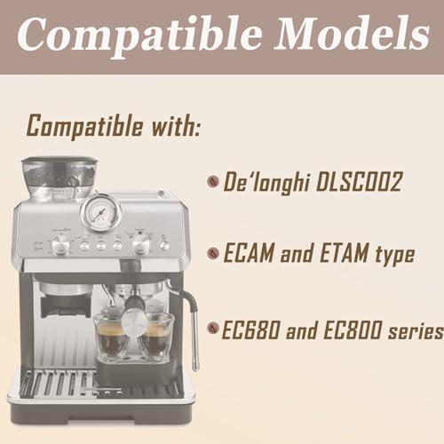Wasserfilter für Delonghi Kaffeevollautomat, Wasserfilter für Delonghi Filter Dlsc002 Kompatibel mit Espressomaschinen und Magnifica S, ECAM, ETAM, EPAM-Serie (2 Stück) thumbnail 3