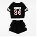 CHAIRAY BTS Love Yourself Shorts and Tee Set Jimin Jungkook V T-Shirt Suit