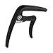 GUITARX X2 Capo for Acoustic Guitar, Electric Guitar Capo - Also For Bass, Ukulele, Banjo and Mandolin - #1 Brand Among Guitar Capos - Aluminum Alloy, Matte Black