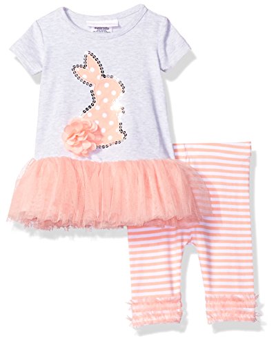 Bonnie Jean Girls Pink Bunny Tutu Set 