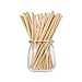 EBOOT 100 Pack Unfinished Natural Wood Craft 6 x 1/4 Inch Wooden Dowel Rods