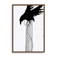 Framed Canvas Wall Art Tree Canvas Prints Home Artwork Decoration for Living Room,Bedroom - 16x24 inches