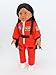 Orange Astronaut Space Suit | Fits 18