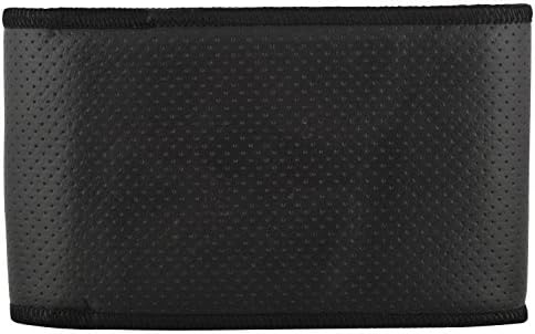 AutoSure A0268 Stitched Small Steering Wheel Cover (Black)