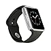 Alike C08 Men and Women Fashion Bluetooth Smart Watches Can Phone and Camera Sports Watch(silver with black band)