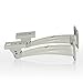 Monitor Rotary Bracket,Auto Safety Alloy Waterproof Universal Indoor Outdoor Wall Ceiling Mount CCTV Security Camera type housing Mounting Bracket surveillance tripod gimbal Part Of Two (White)