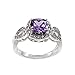 Lavencious Princess Cut CZ Rings Wedding Party Statement Cocktails Gold Plated Size 5-10