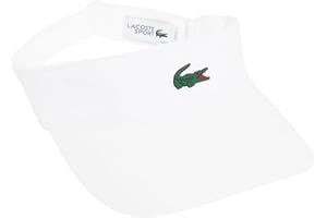Lacoste Mens Diamond Taffeta Sport VisorVisor
