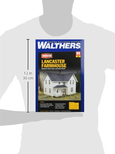 Walthers Cornerstone  Rural USA - Lancaster Farmhouse Plastic Kit