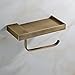 ROZIN Rozinsanitary Wall Mounted Toilet Paper Holder Antique Brass Holder