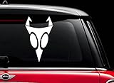 Invader Zim Irken Symbol(White 4