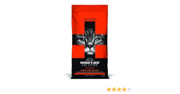 world's best cat litter plus attraction action