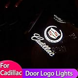 SYAUAWTO 2 Pcs LED Car Logo Lights Ghost Light Door Light Projector Accessories Welcome Emblem Lamp for Cadillac SRX 2011-2017 ATS 2014-2017 XTS 2009 2010 2011 2012 2014 2015 2016 2013Except (2 Pack)