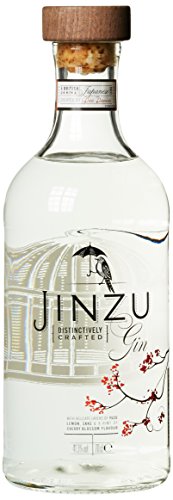 Jinzu Gin | Britischer Gin mit japanischem Einschlag | Geschmacksreiches Aroma mit Zitrusfrische | für Gin & Tonic | 41,3% vol | 700ml Einzelflasche |