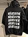 Sisters Hoodie-Sisters James-Charles Apparel,hi Sisters Hoodie,Sisters Hoodie,Sisters Merch (M) Black