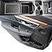 CupHolderHero Fits Honda CRV 2017-2022 Accessories - Premium Custom Non-Slip Anti-Dust Cup Holder Inserts, Center Console Liners, Door Pocket Mats, Interior Protection, 22pc Set, White Trim
