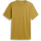 IBEX Men's Merino 24 Hour Short Sleeve Crew, Gilded, XX-Large