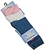 I HEART PONY 3 PACK SOCKS, WHT/PNK/PB, STD