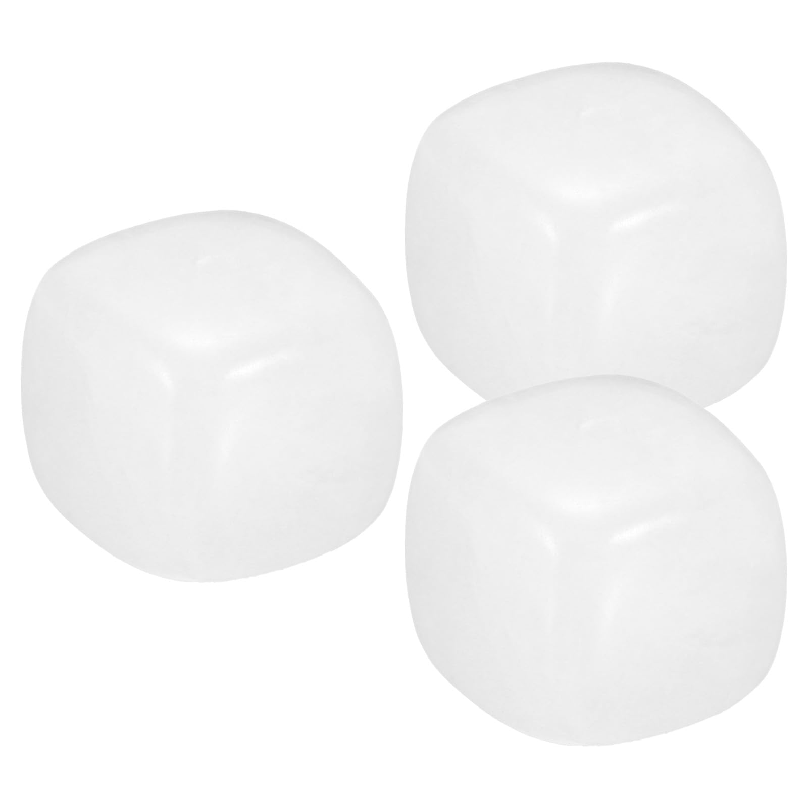 PATIKIL Incense Holder, 3 Pack Incense Burner Stick Holder Crystal Stone Incense Stand Base for Yoga Spa Room Home Office, White