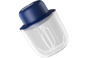 HEMOTON 1pc Beater Frother Battery Operated Cream Mixer for Whipping Cream Beating Eggs and Kitchen Baking