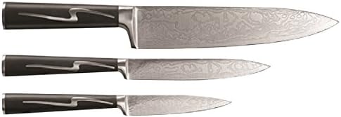Chikara High Carbon Stainless Steel 3-piece Commercial-Grade Marquee Knife Set