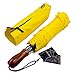 Lejorain Large Compact Golf Umbrella - 54inch Oversized Auto Open Close Folding Golf Umbrella Travel 210T Dupont Teflon Coated Vented Windproof Double Canopy