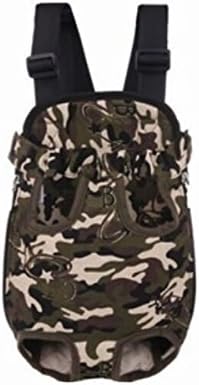 Gracefur Pet Front Backpack Carrier Cute Legs Out Top-Load Dog Travel Carrier Adjustable and Protable for Dogs, Cats, &amp; Small Pets Camouflage L