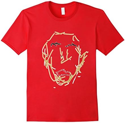 Mens SweedTeez Trump SOTUS Sketched T-Shirt XL Red