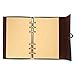 Leather Writing Journal Notebook, MALEDEN Classic Spiral Bound Notebook Refillable Diary Sketchbook Gifts with Unlined Travel Journals to Write in for Girls and Boys