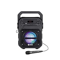Zoook Rocker Thunder 20 watts Bluetooth Speaker with Karaoke Mic /TF/FM/LED/USB