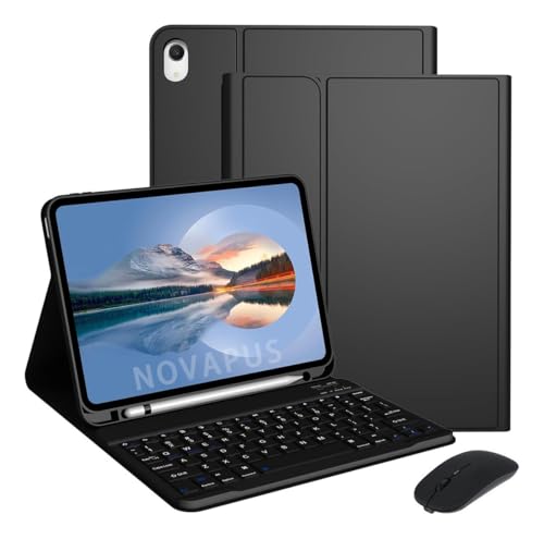 Capa + Teclado Bluetooth + Mouse Para Samsung Galaxy Tab A9+(2023) / A11+ (2025)