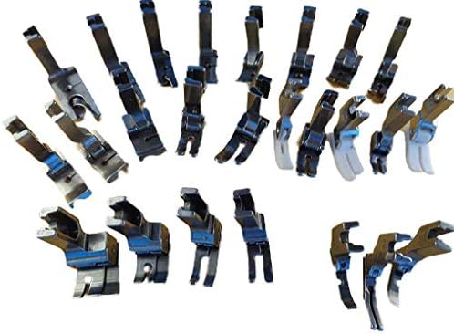 NGOSEW 25 Presser Foot Set Works with JUKI TL-2000QI, TL-2010Q, TL-2200QVP Mini, TL-98E, TL-98QE, TL-98P, TL-98Q Sewing Machine