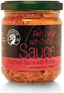 Trentasette Red Pesto Sauce with Truffles - 6.3 oz (Pack of 4)
