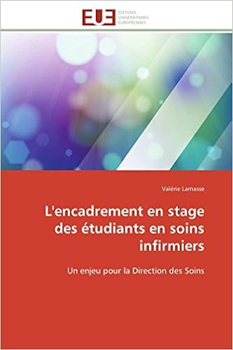 Amazon Fr L Encadrement En Stage Des Etudiants En Soins Infirmiers Lamasse V Livres