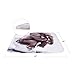 Uarter Bath Mat, Elephant Rug, Bath Rugs, Anti-bacterial Non-slip Bathroom Mat, Soft Bathmat Bathroom Carpet for Baby Kids Safety with Memory Foam Coral Velvet Fabric 15.7