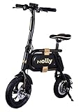 Zolly Folding Electric Bicycle - Eco-Friendly Collapsible E-Bike for Men, Women and Kids With 20 Mile Range and Built-in Charger