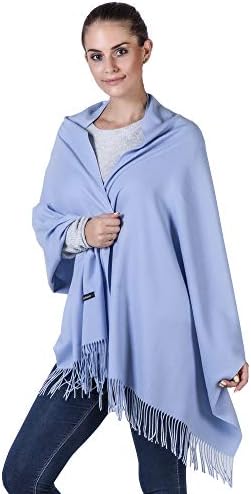 Niaiwei Cashmere Scarf Blanket Large Soft Pashmina Shawl Wrap For Men and Women