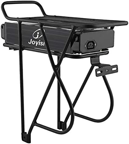Joyisi 48V 15AH Electric Ebike Li-ion Battery with Battery Holder and Charger, 1000W Electric Bicycle Motor