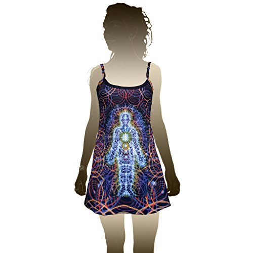 Buy Body and Mind Psychedelic Art Alex Grey Dress Crystal Tara CT93
