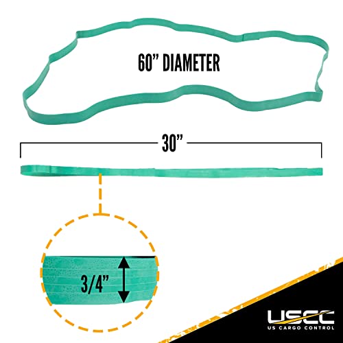US Cargo Control Large Rubber Moving Bands 30 Inch Unstretched 60
